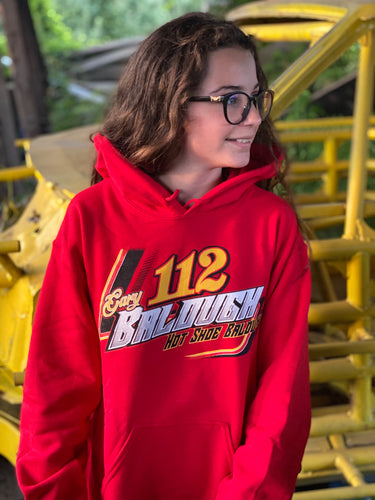 Hoodie Sweatshirt Gary Balough 112 Hotshoe Balough - Red